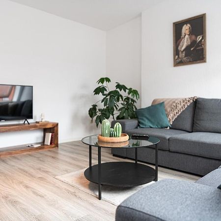 Ko-Living - Haendel Suite - Altstadt Mit Kueche, Smart Tv & Dachterrasse Halle  Exteriör bild