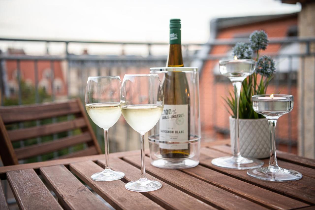 Ko-Living - Haendel Suite - Altstadt Mit Kueche, Smart Tv & Dachterrasse Halle  Exteriör bild